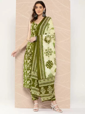 Lamba Creations Women Kurta Pant Dupatta Set