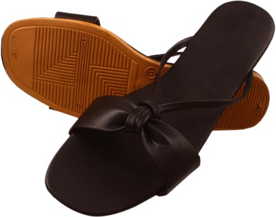 Papuca Women Flats(Black , 4)