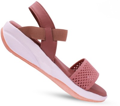 WESTERN VALLEY Women Wedges(Pink , 3)