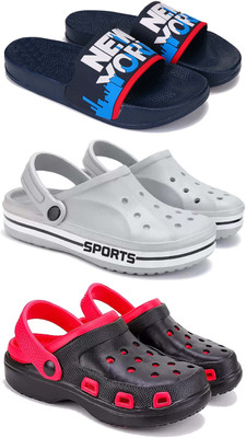 Pennen Men Casual(Red, Blue, Grey , 6)