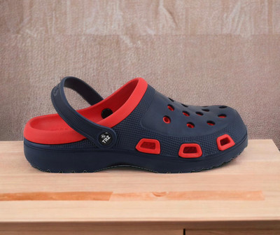 TRZ Men Clogs(Red , 9)