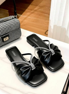 ZARZA COLLECTION Women Black Flats