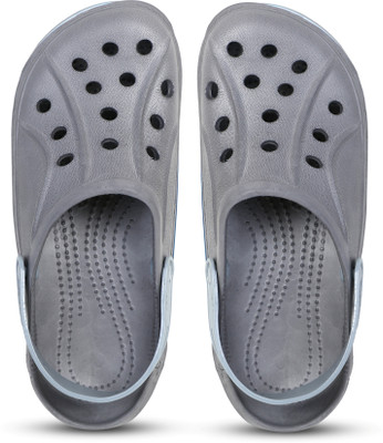 LR Comfort Choice Stylish Comfortable Lightweight Regular Wear For Clogs Men Clogs(Grey , 9)