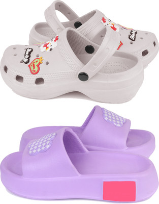 Pennen Women Clogs(Multicolor , 4)