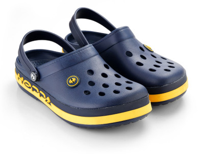 Hoppa Men Clogs(Navy , 9)