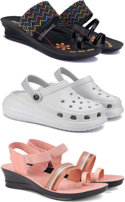 DRACKFOOT Women Flats(Pink , 8)