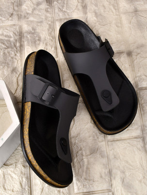ERIX Men Sandals(Grey , 10)