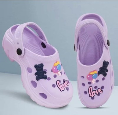 ENTRY Women Clogs(Purple , 7)