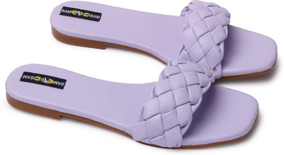 Bambam Women Flats(Purple , 6)