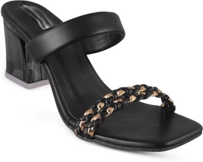 TPMS ENTERPRISES Women Black Heels