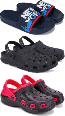 DRACKFOOT Men Clogs(Red , 7)