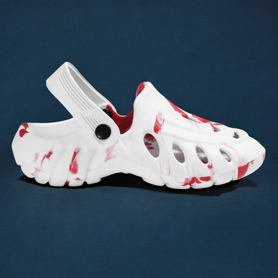 Begone Men Clogs(Red , 8)