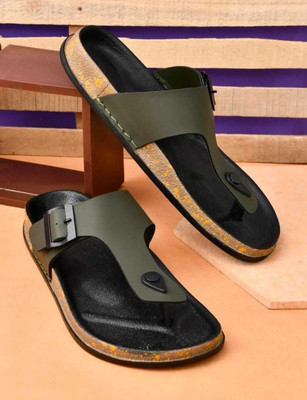 broniq Men Sandals(Green , 6)