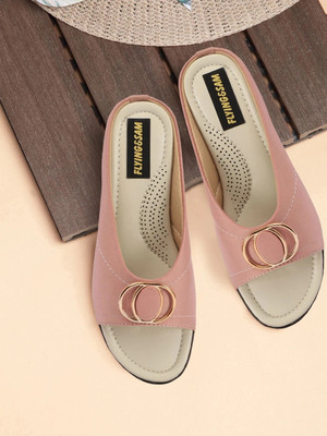 FLYING&SAM Women Flats(Pink , 6)