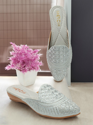 Bambam Women Flats(Grey , 5)