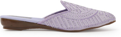 SHOKIYA Women Flats(Purple , 5)