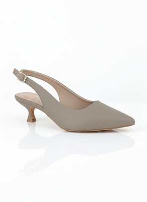 PAIR HEELS Women Heels(Beige , 4)