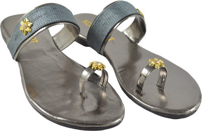 Komfy Women Flats(Grey , 8)