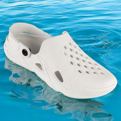 PODDAR Men Clogs(White , 8)