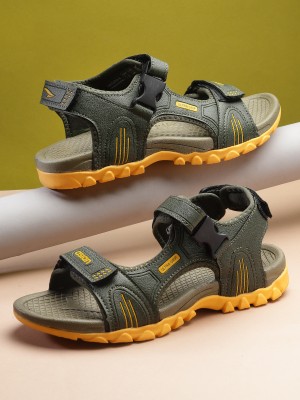 asian Men Sandals(Olive , 7)