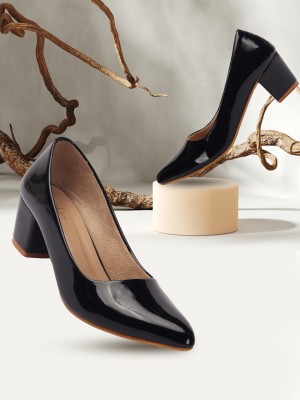 Franino Paris Women Black Heels