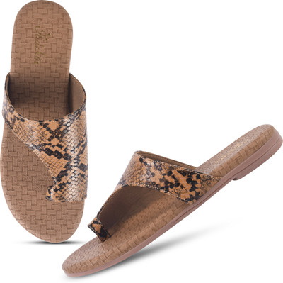 Padchin Women Flats(Beige , 6)