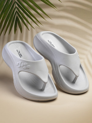 asian Men Flip Flops(Grey , 8)