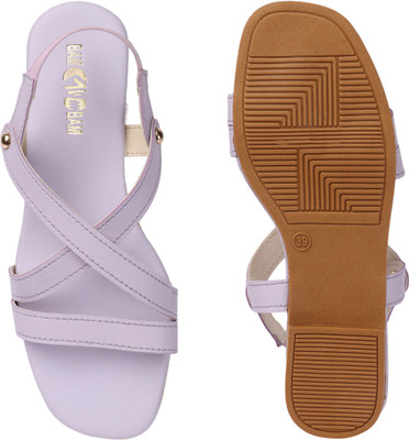 Bambam Women Flats(Purple , 5)