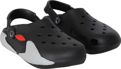 STYLE HEIGHT Men Clogs(Black , 6)