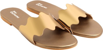 PAGIRL Women Flats(Gold , 7)