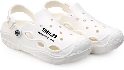 DEER ROCK Men Sandals(White , 6)