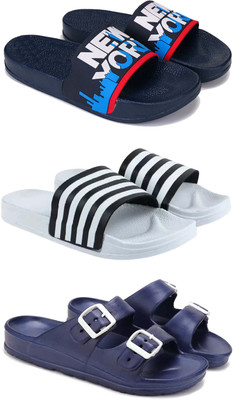 Pennen Men Casual(Blue , 8)