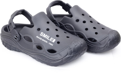 DEER ROCK Men Sandals(Grey , 8)