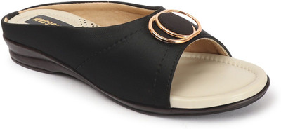 FLYING&SAM Women Bellies(Black , 8)