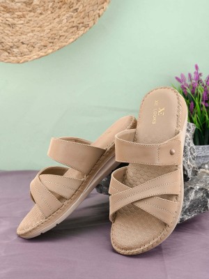 XE Looks Women Flats(Beige , 6)