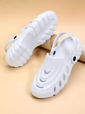 ABN Men Sandals(White , 8)