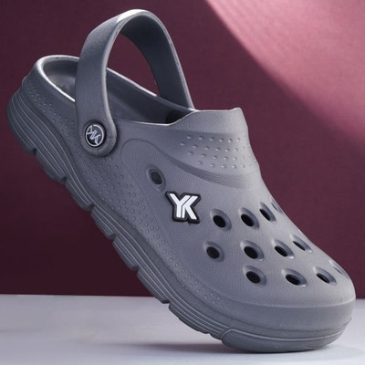 Yokai Men Clogs(Grey , 8)