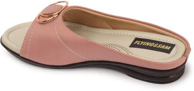 FLYING&SAM Women Flats(Pink , 8)