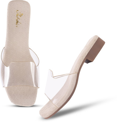 Padchin Women Flats(Off White , 5)