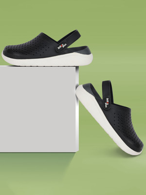 action ONTC-03 Men Clogs(Grey, Black , 8)