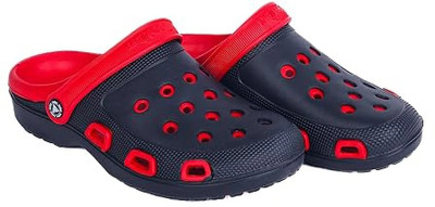 peraglow Men Clogs(Red , 8)