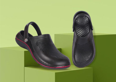 Vintex Men Sandals(Black , 9)