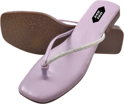 zadzed Women Heels(Purple , 9)