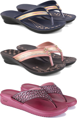 WINGSCRAFT Women Flats(Maroon , 8)