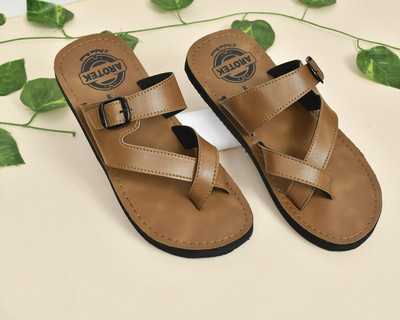 AROTEK Men Casual(Tan , 8)