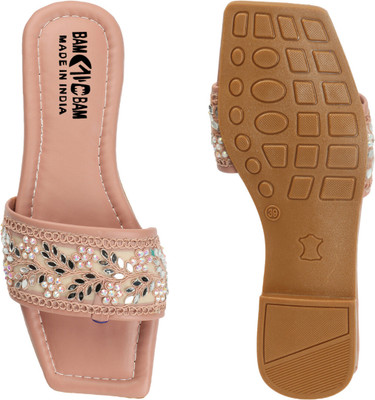 Bambam Women Flats(Pink , 6)