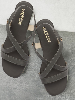 Bambam Women Flats(Grey , 5)