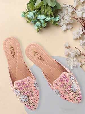 Bambam Women Flats(Pink , 6)