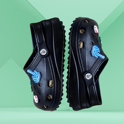 jootiyapa Men Clogs(Black , 7)