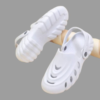 Men White Clogs